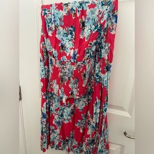 Floral maxi dress